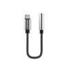 Lenyes AX105 Type-C to 3.5mm Aux Çevirici Örgülü Ses Adaptörü