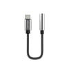 Lenyes AX105 Type-C to 3.5mm Aux Çevirici Örgülü Ses Adaptörü