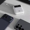 Lenyes C03-A Dijital LED Göstergeli Type-C ve Lightning Kablolu Powerbank 45W 10.000mAh