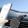 Lenyes CR171 Magnetik M-safe Uyumlu Bükülebilen Eğimi ve Düz Zemin Araç Telefon Tutucu