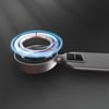 Lenyes CR185 Magnetik M-safe Uyumlu Bükülebilen Eğimi ve Düz Zemin Araç Telefon Tutucu