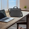 Lenyes LB509 Cleo Protect Pro Serisi Darbe Emici Su Geçirmez Polyester Kumaş 15.6 inç Laptop Çantası