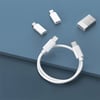 Lenyes LB601 6in1 Type-C to Type-C Kablolu 60W Çevirici Adaptör Seti Standlı Saklama Kutusu