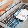 Lenyes LC514 USB-A to Lightning Hızlı Şarj Özellikli Örgülü Data ve Şarj Kablosu 15W 1M