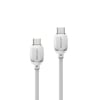 Lenyes LC536 Type-C to Type-C PD Örgü Tasarımlı Hızlı Şarj Özellikli Data ve Şarj Kablosu 60W 1M