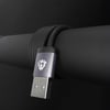 Lenyes LC537 USB-A to Micro Hızlı Şarj Özellikli Örgülü Data ve Şarj Kablosu 10W 1M