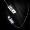 Lenyes LC537 USB-A to Type-C Örgü Tasarımlı Hızlı Şarj Özellikli Data ve Şarj Kablosu 10W 1M