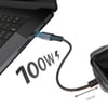 Lenyes LC540 Type-C to Type-C + Akıllı Saat Şarj Kablosu 100W 1.2M