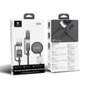 Lenyes LC541 USB-A + Type-C to Lightning – Type-C – Akıllı Saat Şarj Kablosu 60W 1M