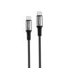 Lenyes LC561 Type-C to Type-C PD Örgü Tasarımlı Hızlı Şarj Özellikli Data ve Şarj Kablosu 100W 1M