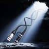 Lenyes LC568 4in1 USB-A - Type-C + Type-C to Lightning Data ve Şarj Kablosu 100W 1M