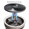 Lenyes LHF11 Led Işıklı 4 Kademeli Çok Fonksiyonlu Soğutucu Fan