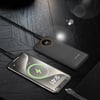 Lenyes P851L Dijital LED Göstergeli Type-C ve Lightning Kablolu Powerbank 22.5W 10000mAh