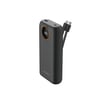 Lenyes P852L Dijital LED Göstergeli Type-C ve Lightning Kablolu Powerbank 22.5W 20000mAh