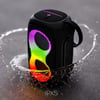 Lenyes S865 Luminous Serisi Su Geçirmez Çoklu Giriş RGB Işıklı TWS Bluetooth Hoparlör v5.3 40W