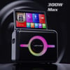 Lenyes S892 RGB Işıklı Mikrofonlu Dokunmatik Ekranlı Taşınabilir TWS Bluetooth Speaker Hoparlör v5.3 300W