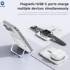 Lito LP-03 5 in 1 15W 5000mAh Yapay Zeka Destekli Yeni Nesil Cobalt Batarya Teknoloji Standlı Taşınabilir Kablosuz Magsafe Powerbank