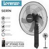 Lorenzo Serin Uzaktan Kumandalı 18'' Stand Ayaklı Vantilatör