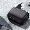 ŞARJ / DATA KABLOLARI Mcdodo CH-0291 65W  3 Port Mini Hızlı Şarj Başlığı