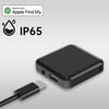 Micflip P25 Suya Dayanıklı iOS ve Android Cihazlar için Type-C Şarj Portlu Akıllı Takip Cihazı
