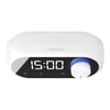 Mikado Md-W7 1200MAH 5W Siyah Bluetooth-Aux-Derece-Usb-Fm Double Alarmlı Saat Speaker