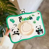 Apple Ipad 10.2 Panda FigürlüTablet Kılıfı