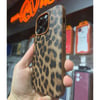 Apple iPhone 14 Pro Max Leopar Desenli Silikon Kılıf