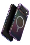 Apple iPhone 17 Air Uniq Iridescia Magsafe Hologram Yansımalı Kılıf