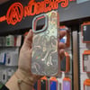 Apple iPhone X / XS Parlak Taş Desenli Love Kapak