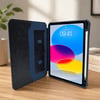 iPad 10.9 2022 (A16) Pix Ruimeibi Deri Standlı Kılıf