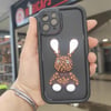 iPhone 11 Pro Kabartma Figürlü Neşeli Silikon Kılıf