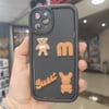 iPhone 11 Pro Kabartma Figürlü Neşeli Silikon Kılıf