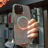 iPhone 14 Pro Max iBerry Magsafe Taşlı Kılıf