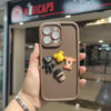 iPhone 14 Pro Max Kabartma Figürlü Neşeli Silikon Kılıf