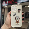 iPhone 14 Pro Max Kabartma Figürlü Neşeli Silikon Kılıf