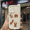iPhone 14 Pro Max Kabartma Figürlü Neşeli Silikon Kılıf