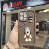 iPhone 14 Pro Max Kabartma Figürlü Neşeli Silikon Kılıf