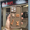 iPhone 14 Pro Max Kabartma Figürlü Neşeli Silikon Kılıf
