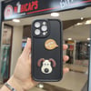 iPhone 14 Pro Max Kabartma Figürlü Neşeli Silikon Kılıf