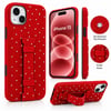 iPhone 15 BCase Dio Diamond Elcekli Taşlı Kılıf