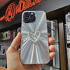 iPhone 15 Pro Max Simli Taş Süslü Hologram Kapak