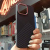 iPhone 16 Pro iCemag Kevlar Karbon Magsafe Kılıf