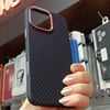 iPhone 16 Pro iCemag Kevlar Karbon Magsafe Kılıf
