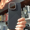 iPhone 16 Pro iCemag Kevlar Karbon Magsafe Kılıf