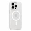 iPhone 16 Pro Mobicaps Mat Şeffaf Hoparlör Izgaralı Sert Kapak