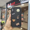 iPhone XS Max Kabartma Figürlü Neşeli Silikon Kılıf