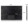 Mobicaps AL2897 Tablet ve Telefon Uyumlu Türkçe Q Bluetooth RGB Işıklı Touchpad Klavye