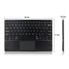 Mobicaps AL3560 Tablet ve Telefon Uyumlu Türkçe Q Bluetooth Touchpad Klavye + Kablosuz 2.4G Mouse Set