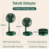 Mobicaps F16 Telefon Standlı Masa Üstü Katlanabilir Fan