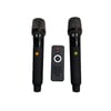 NDR-1526 15 inç 100W USB/TF/FM/TWS Destekli Uzaktan Kumandalı Çift Kablosuz Mikrofonlu Bluetooth Party Box Hoparlör